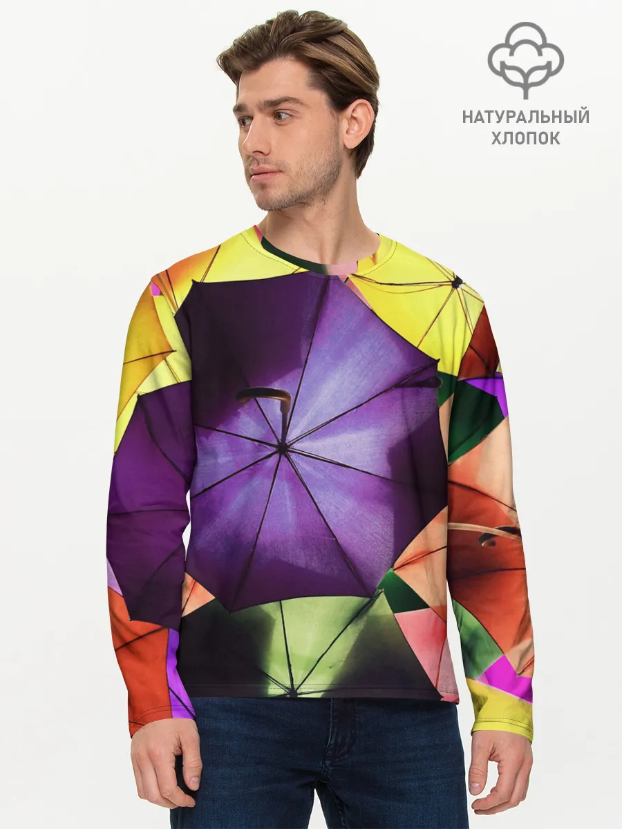 Мужской лонгслив базовый / Umbrellas