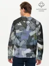 Мужской лонгслив базовый / Patchwork