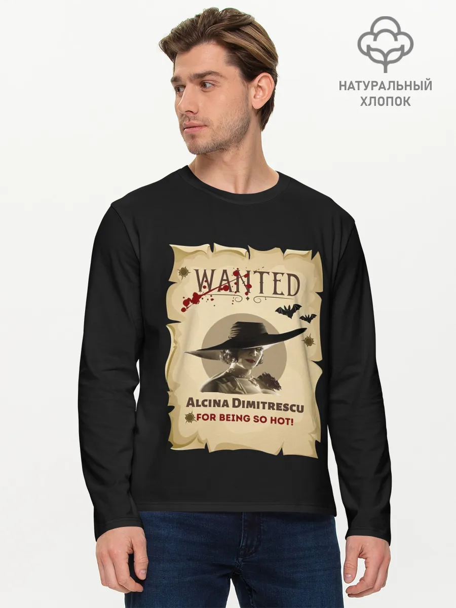 Мужской лонгслив базовый / Розыск. Леди Димитреску