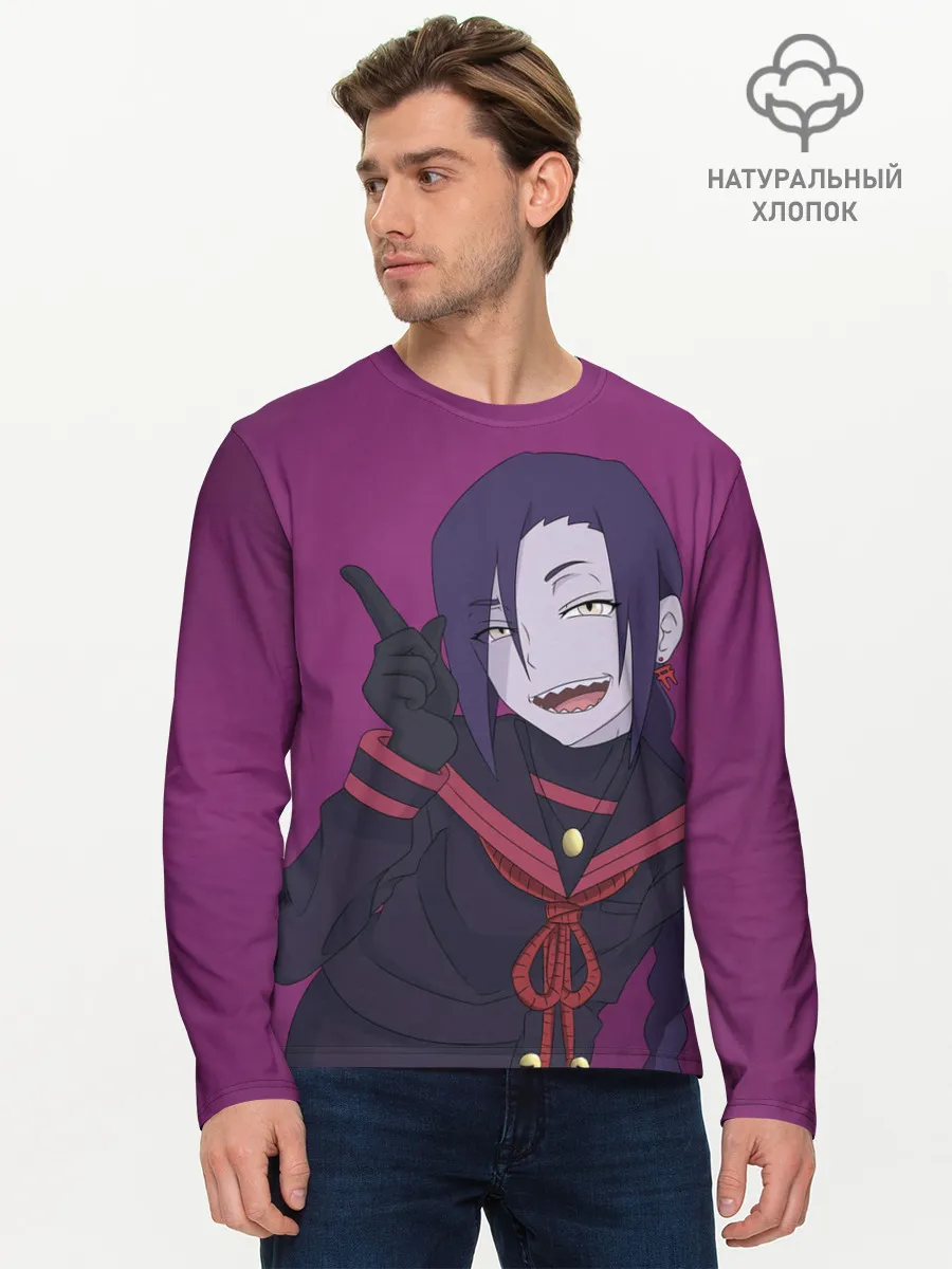 Мужской лонгслив базовый / Маганэ Чикуджоин