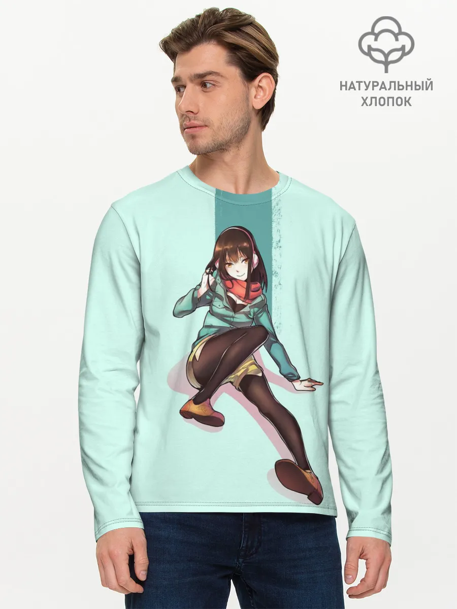 Мужской лонгслив базовый / Kana