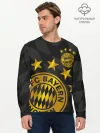Мужской лонгслив базовый / ФК БАВАРИЯ / BAYERN / МЮНХЕН