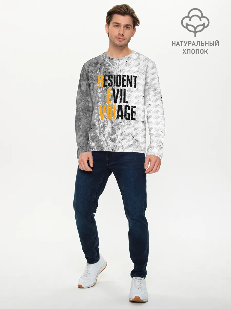 Мужской лонгслив базовый / RESIDENT EVIL VILLAGE | ГРАНЖ