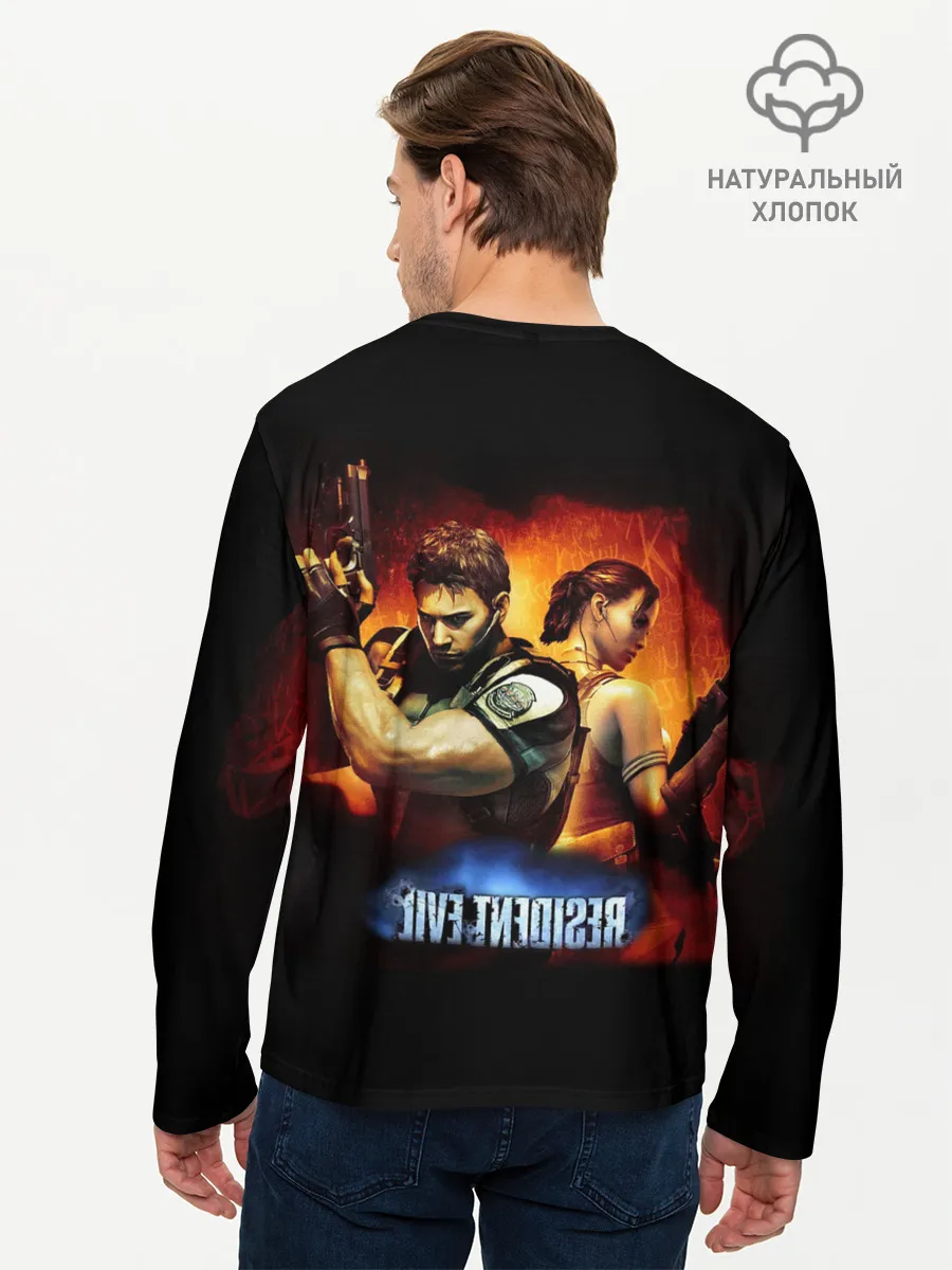 Мужской лонгслив базовый / Resident Evil | Рэдфилд