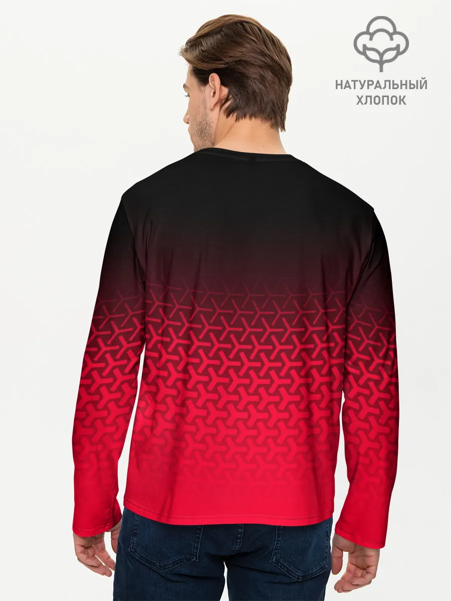 Мужской лонгслив базовый / ФК БАВАРИЯ / BAYERN / МЮНХЕН