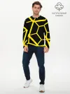 Мужской лонгслив базовый / Hexagon