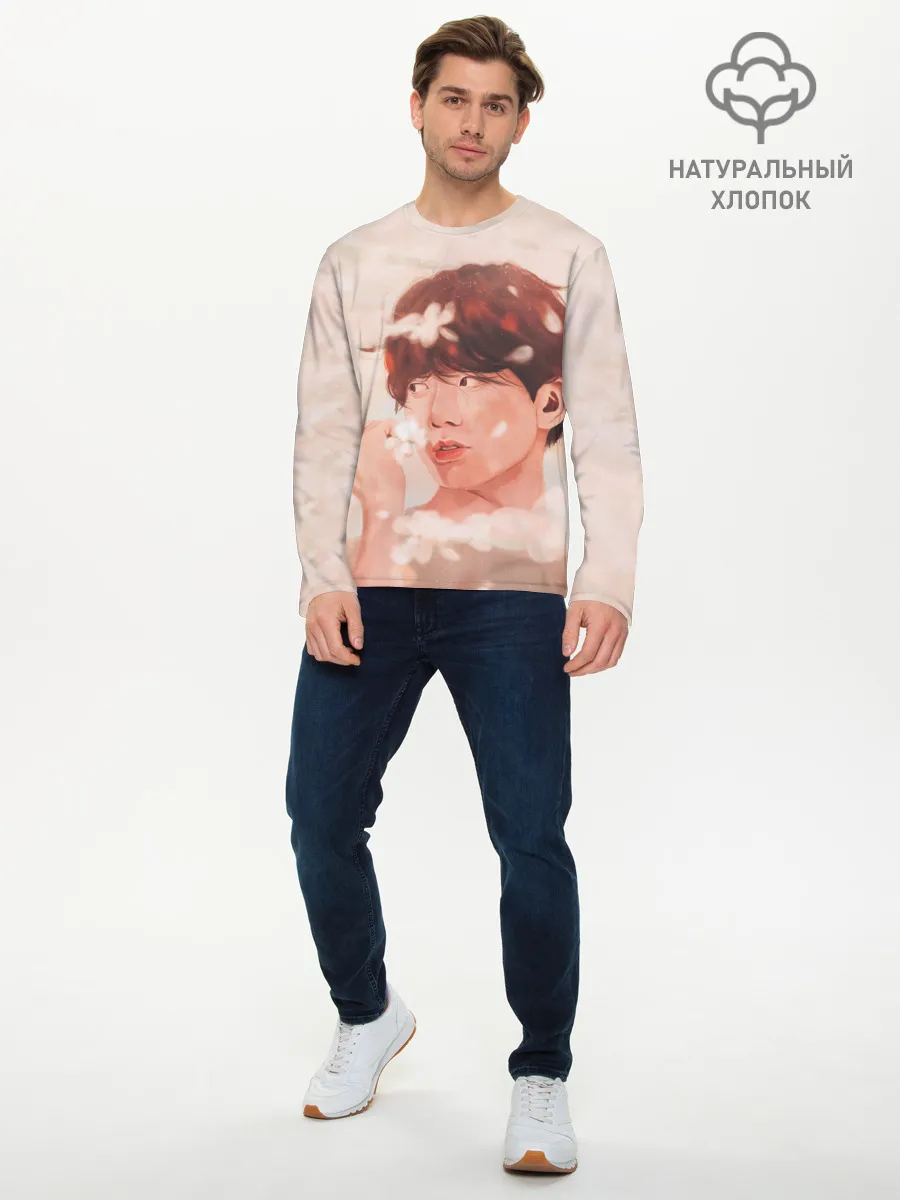 Мужской лонгслив базовый / J-Hope ART