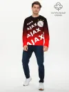Мужской лонгслив базовый / FC AJAX AMSTERDAM / ФК АЯКС