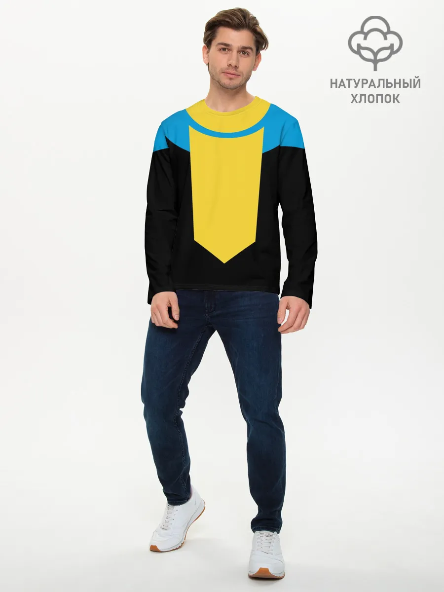 Мужской лонгслив базовый / Костюм Неуязвимого