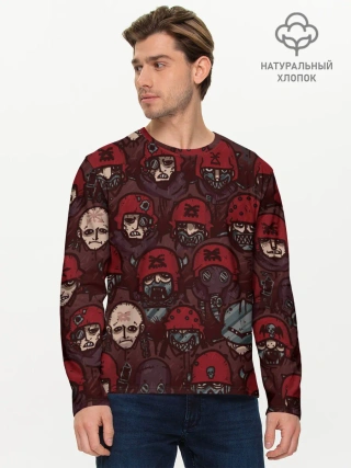 Мужской лонгслив базовый / BLOODPACT