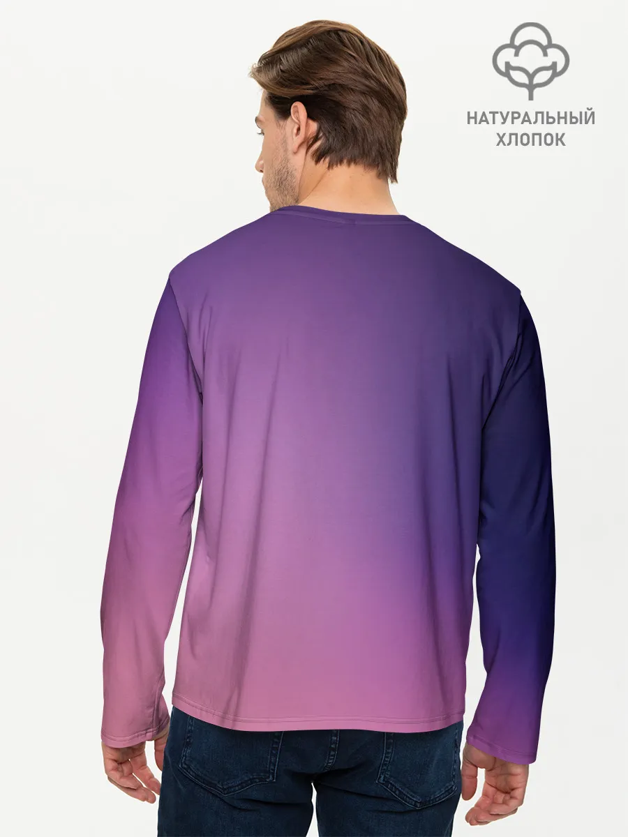 Мужской лонгслив базовый / Gurren Lagann