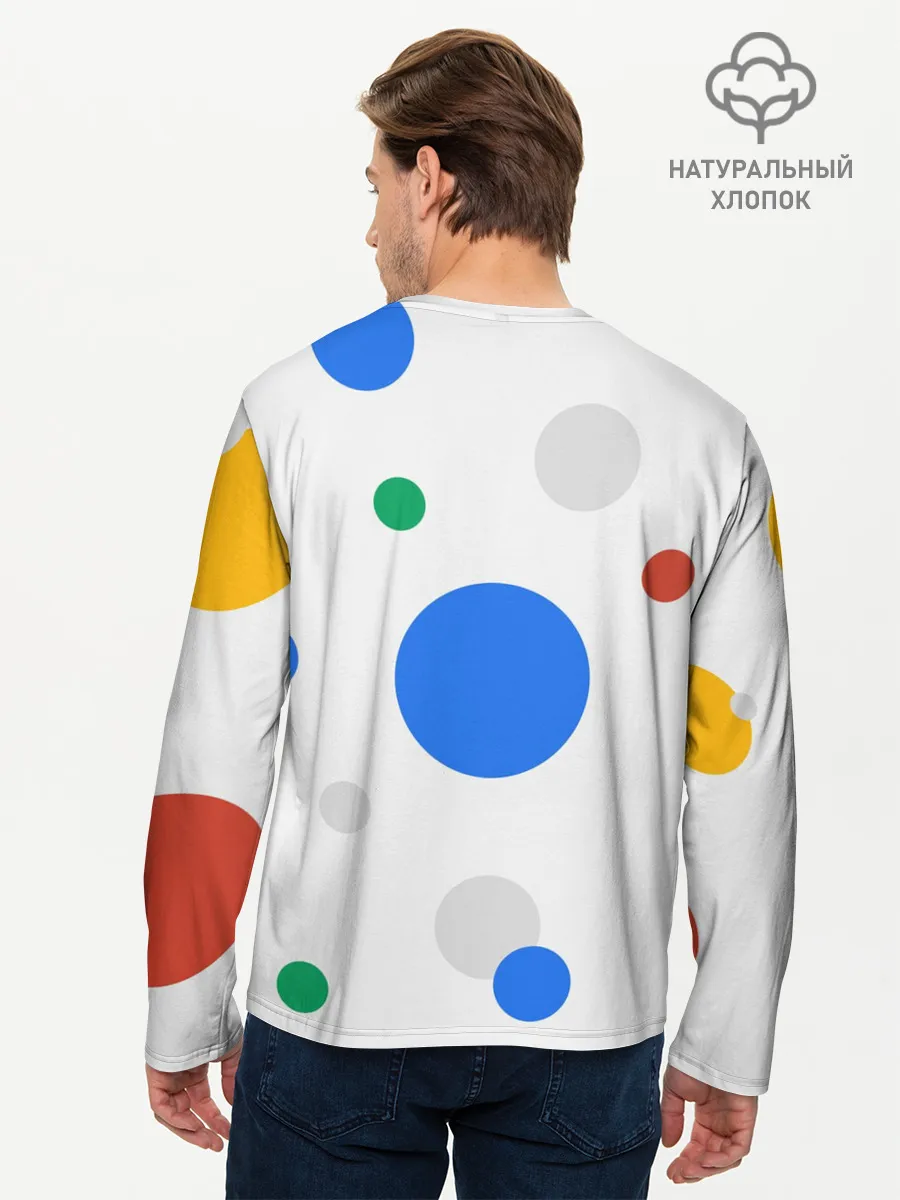 Мужской лонгслив базовый / Не будь злом