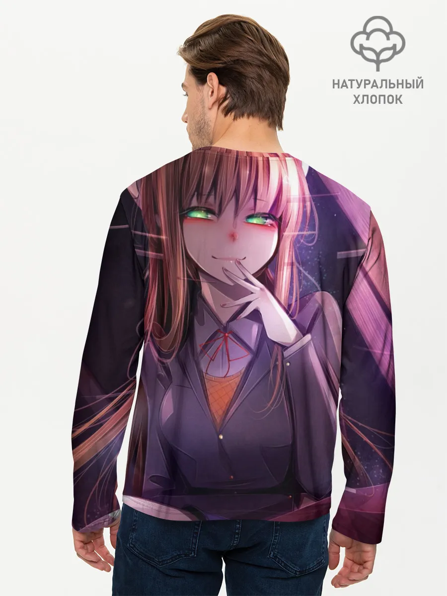 Мужской лонгслив базовый / Monika Doki Doki