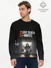 Мужской лонгслив базовый / Love, Death and Robots