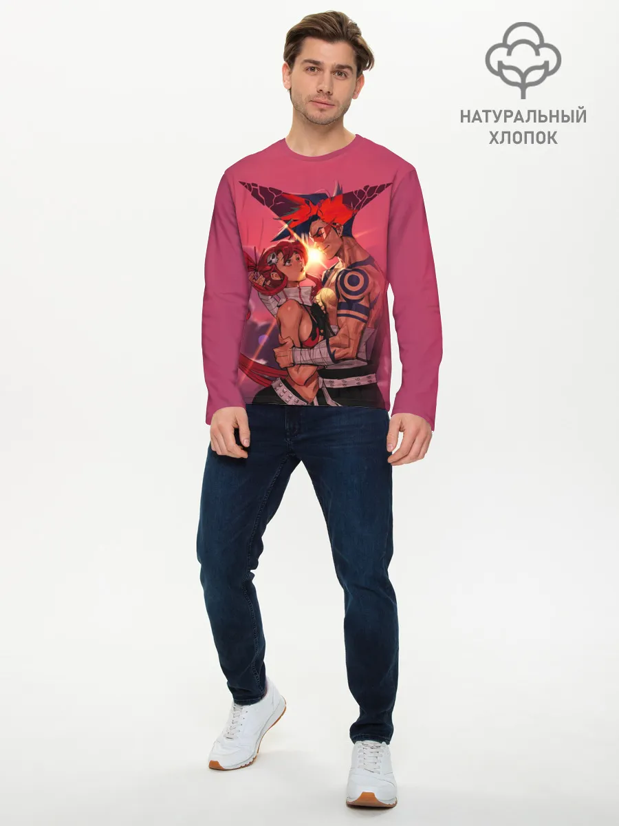 Мужской лонгслив базовый / Kamina & Yoko