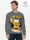 Мужской лонгслив базовый / BEER MAN