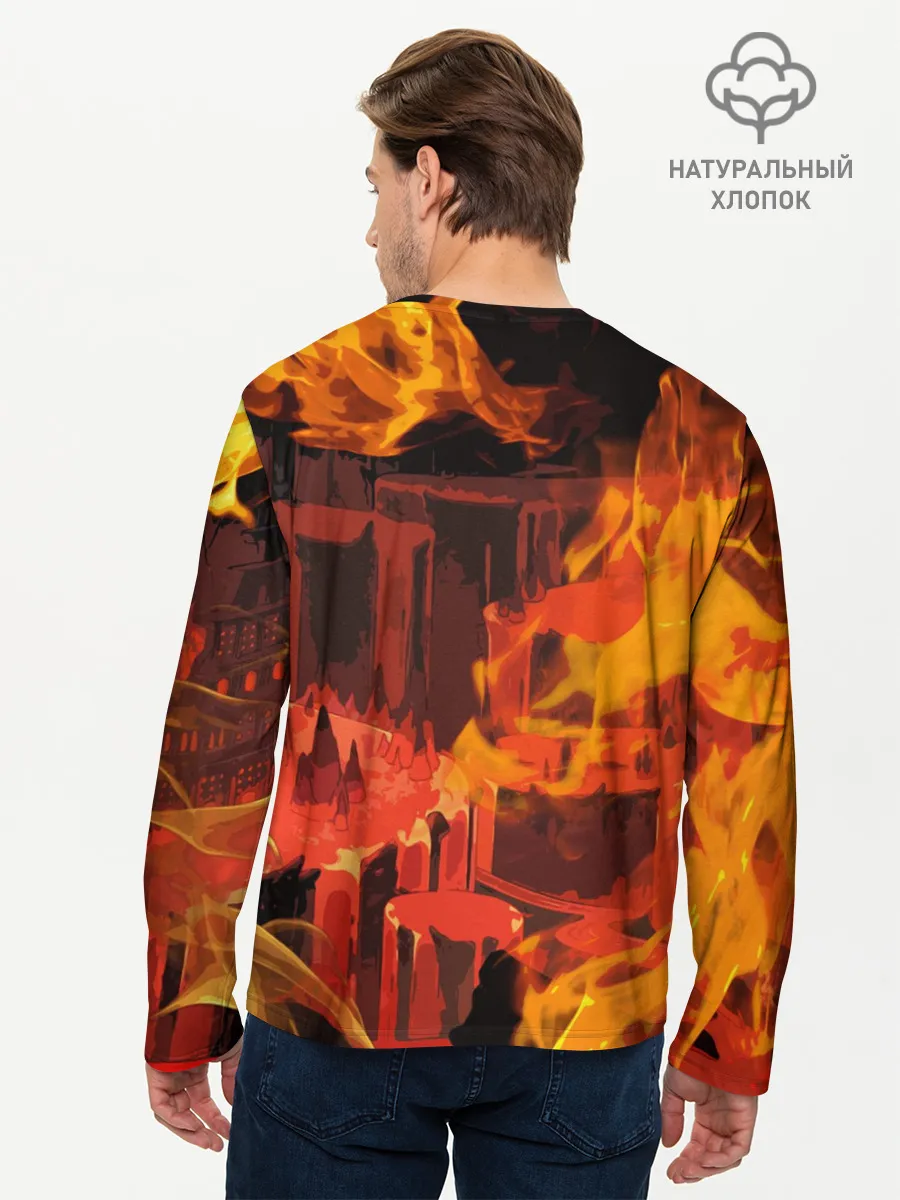 Мужской лонгслив базовый / Hades