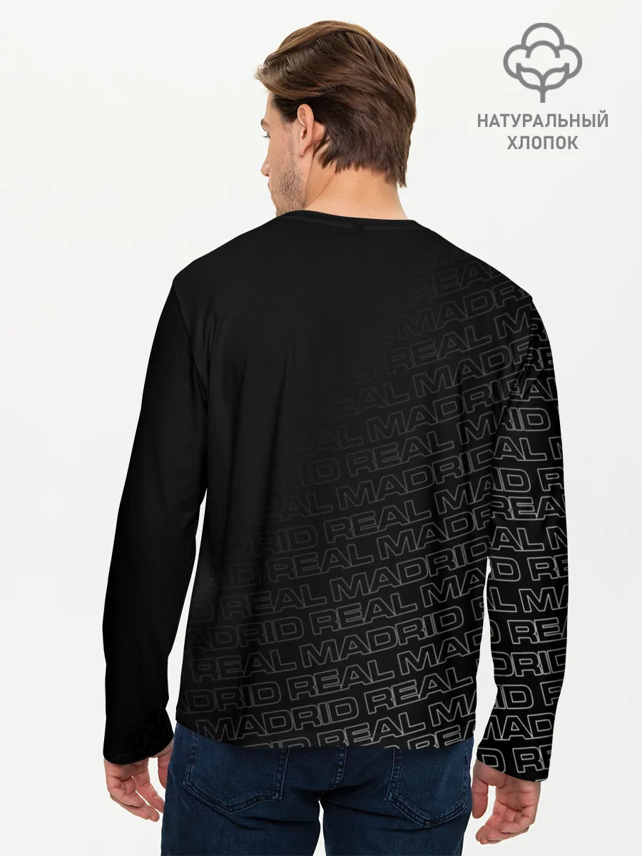 Мужской лонгслив базовый / REAL MADRID / РЕАЛ МАДРИД