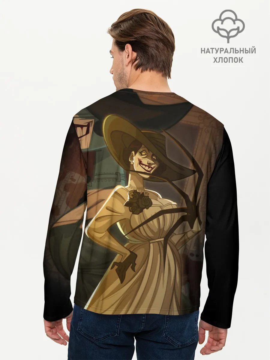 Мужской лонгслив базовый / Lady Alcina Dimitrescu