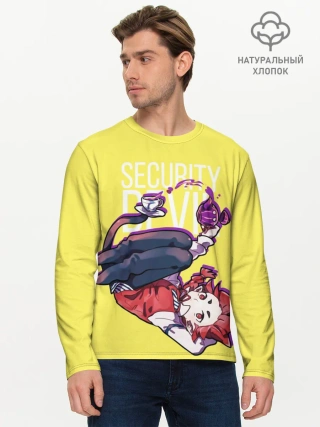 Мужской лонгслив базовый / Security Devil