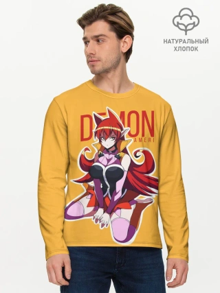 Мужской лонгслив базовый / Demon Ameri