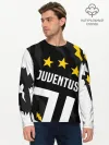 Мужской лонгслив базовый / JUVENTUS / ЮВЕНТУС / ПОРЕЗЫ