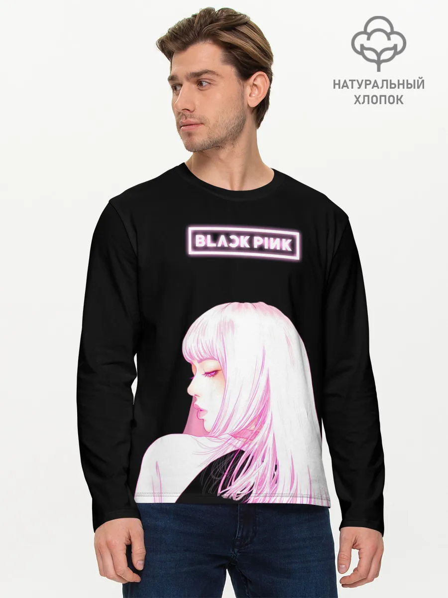 Мужской лонгслив базовый / Лиса БП