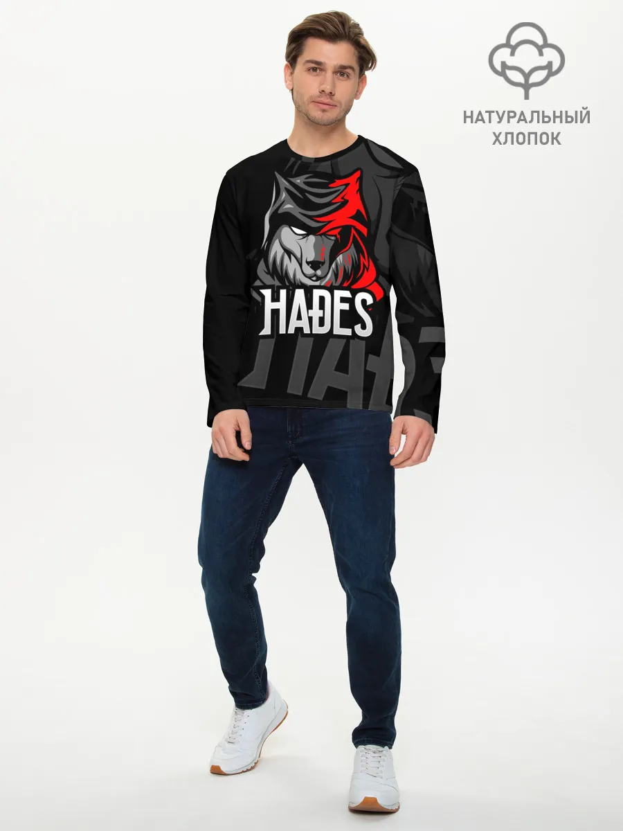 Мужской лонгслив базовый / Hades