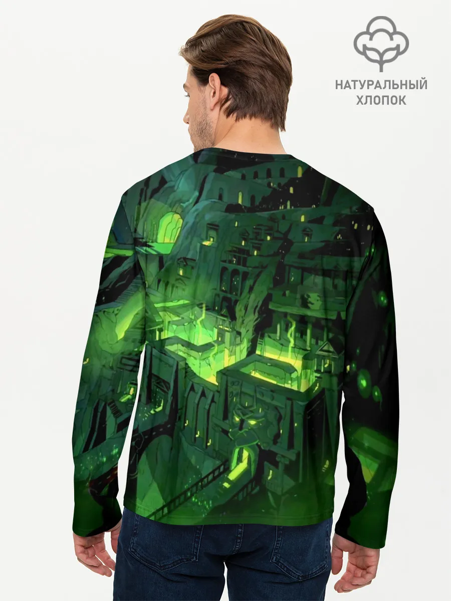 Мужской лонгслив базовый / Hades Dusa Gorgon