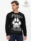 Мужской лонгслив базовый / Furry proud