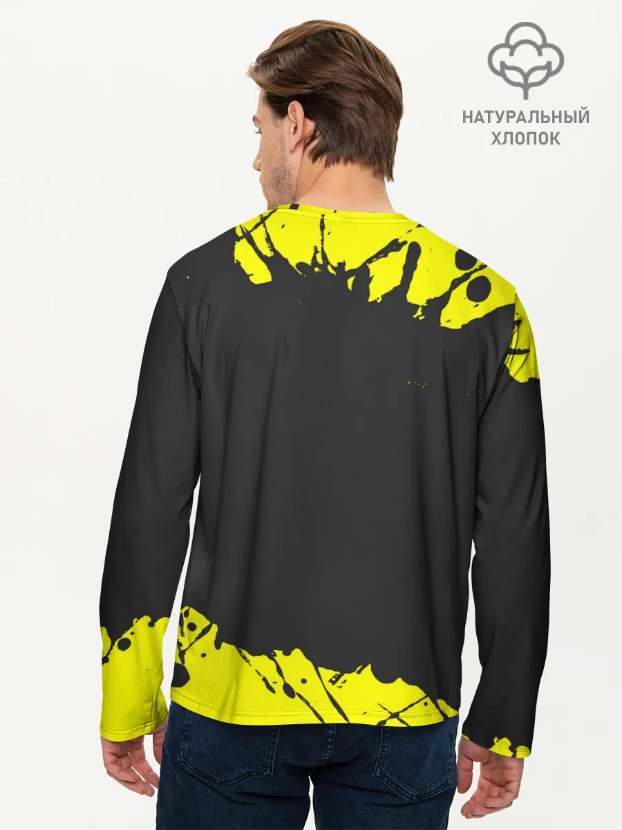 Мужской лонгслив базовый / Deathloop - Paint