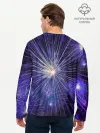 Мужской лонгслив базовый / Фейерверк