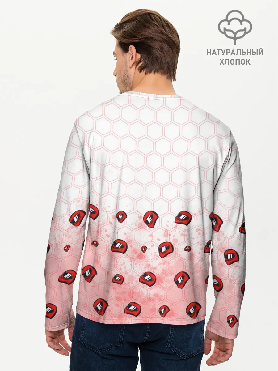 Мужской лонгслив базовый / Тойота - Racing