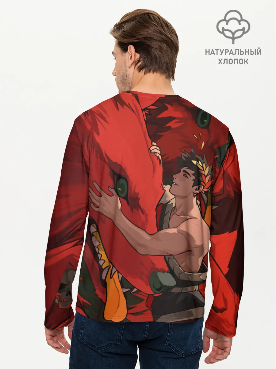 Мужской лонгслив базовый / Hades Zagreus