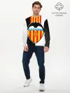 Мужской лонгслив базовый / FC VALENCIA / ФК ВАЛЕНСИЯ
