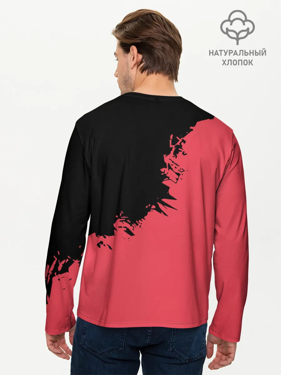 Мужской лонгслив базовый / Добро пожаловать в ад, Ирума