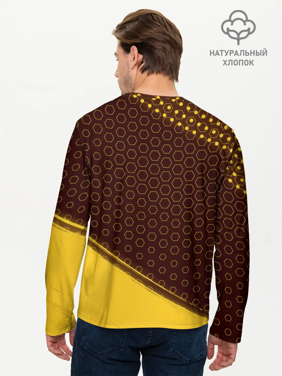 Мужской лонгслив базовый / Биомутант - Краска