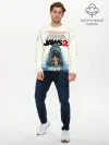 Мужской лонгслив базовый / Jaws 2