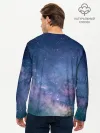 Мужской лонгслив базовый / Космос