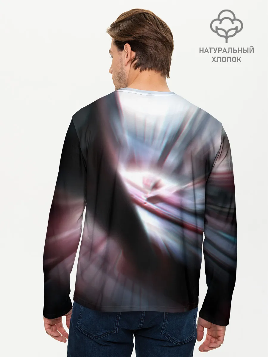 Мужской лонгслив базовый / Девушки и танки | Арису Симада