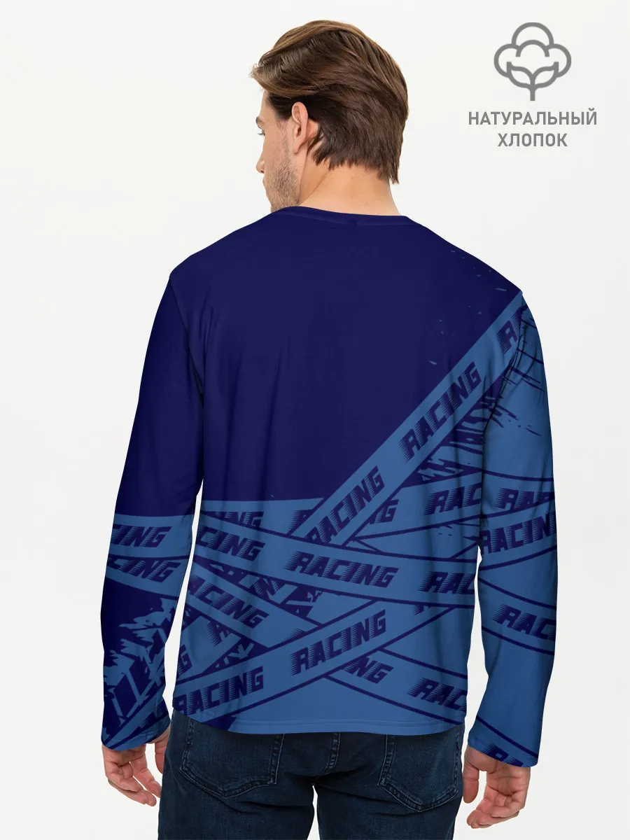 Мужской лонгслив базовый / Форд - Racing