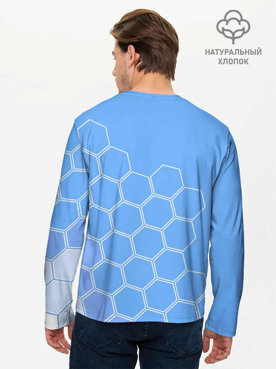 Мужской лонгслив базовый / MANCHESTER CITY / МАНЧЕСТЕР