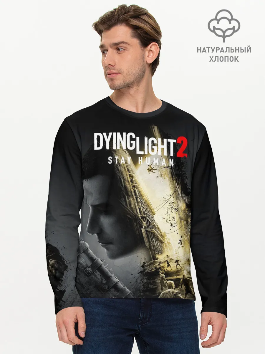 Мужской лонгслив базовый / Dying Light 2 Deluxe