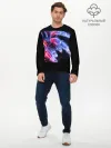 Мужской лонгслив базовый / НЕОНОВЫЙ ПАУК