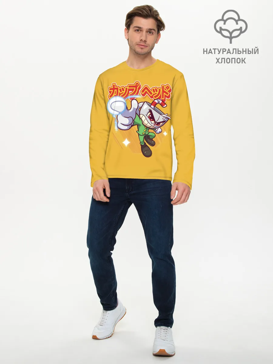 Мужской лонгслив базовый / Anime Cup