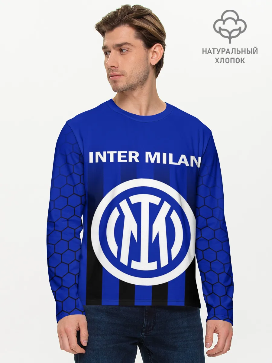 Мужской лонгслив базовый / ИНТЕР МИЛАН / INTER MILAN