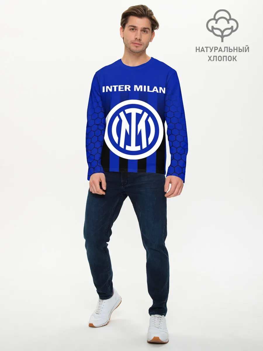 Мужской лонгслив базовый / ИНТЕР МИЛАН / INTER MILAN