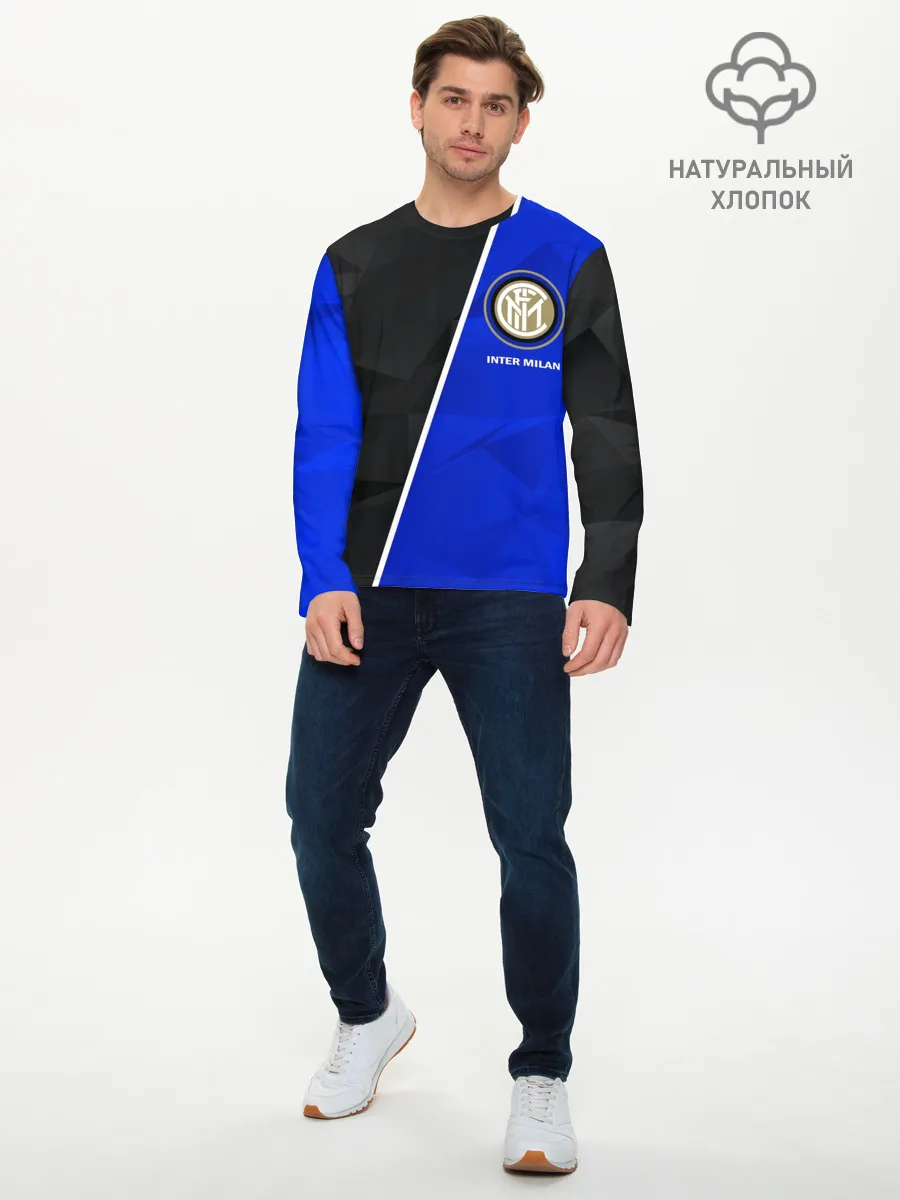 Мужской лонгслив базовый / ИНТЕР МИЛАН / INTER MILAN