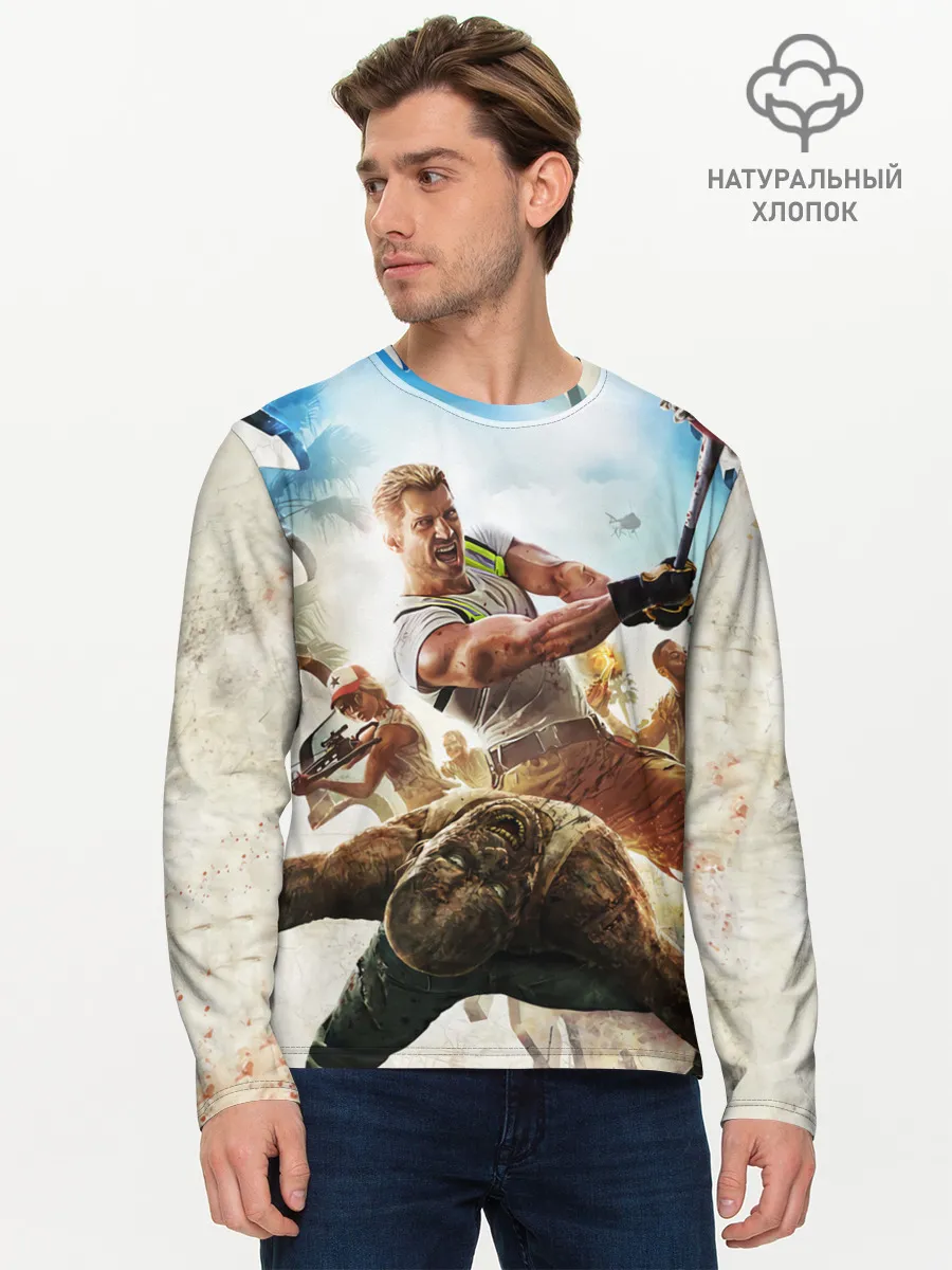 Мужской лонгслив базовый / Logan