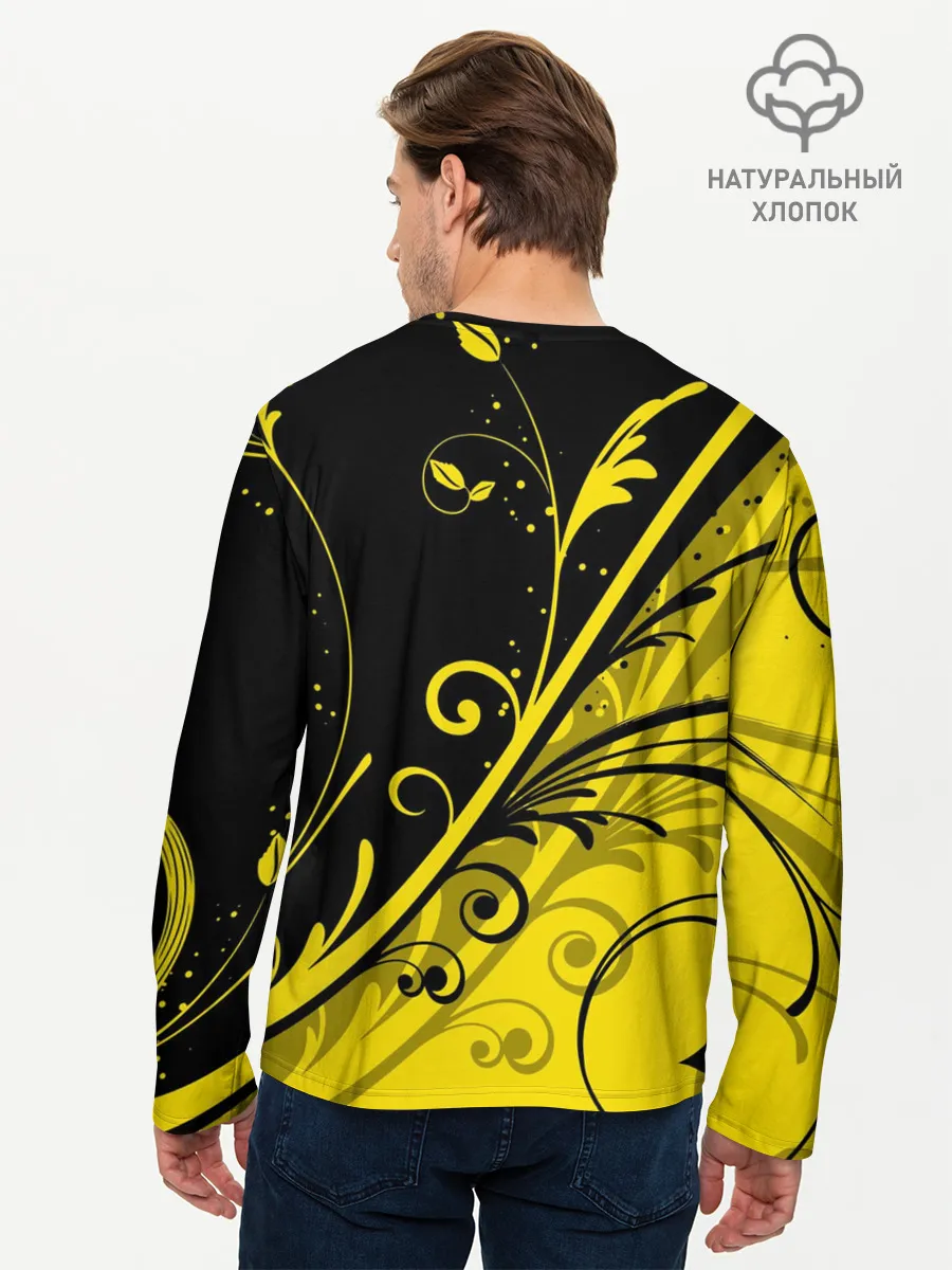 Мужской лонгслив базовый / ФК БОРУССИЯ / FC BORUSSIA